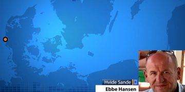Ebbe Hansen fra HavFriskFisk i interview med TV2 Bornholm 