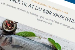 Fiskebommert fra COOP i Norge