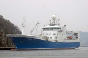 Norske forskere har allerede været i skarp krydsild om makrelkvoten.  Foto: Havforskning på Libas i år  Fotograf: AndreasM