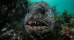 Her passede den sig selv, knuste krabber og muslinger med sine kraftige kæber og skarpe tænder, og accepterede sit lod i livet: At være havets oversete særling.  foto: FiskerForum.dk
