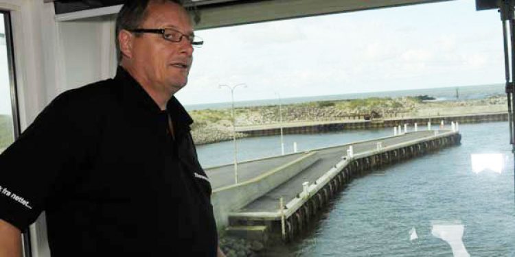 Havnechef forlader veldrevet Havn  Arkivfoto: Havnechef Leif Jensen ved Thorsminde Havn forlader jobbet den 31. januar 2017 - FiskerForum.dk