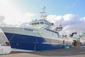 Heykur og Falkur Sidste års absolutte topscorere på den færøske rangliste – hvor de fiskede for intet mindre end 72 millioner kroner i 2025 – viser fortsat stabil form. foto: Kiran J.