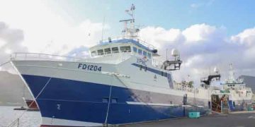 Heykur og Falkur Sidste års absolutte topscorere på den færøske rangliste – hvor de fiskede for intet mindre end 72 millioner kroner i 2025 – viser fortsat stabil form. foto: Kiran J.