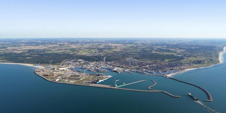 Nye faciliteter og grøn havneudvikling skal ruste Hirtshals Havn til fremtiden. foto: Hirtshals Havn