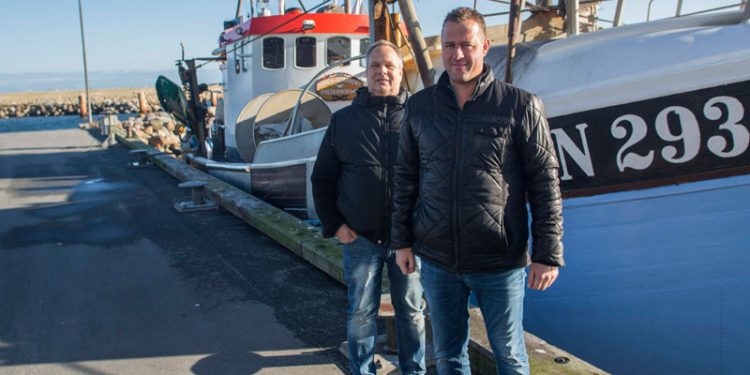 Nordjyske fiskeauktioner fusionerer til Fiskeauktion Nord  Foto: Auktionsmestre Jesper Kajgaard og Karsten Brovn Pedersen