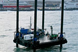 Forundersøgelser til mulig havneudvidelse er nu sat i gang foto: Hirtshals Havn