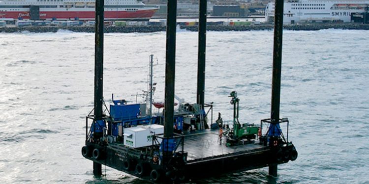 Forundersøgelser til mulig havneudvidelse er nu sat i gang foto: Hirtshals Havn