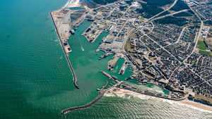 Nu sendes milliardstor havneudvidelse i udbud foto Hirtshals Havn