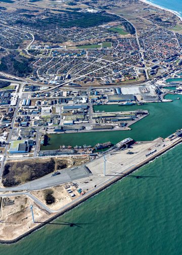 Hirtshals Havn skærer drastisk gælden ned, trods enorme investeringer foto: Hirtshals Havn