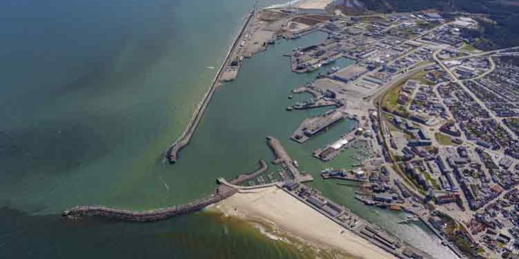 Havneudvidelse ny mole - hirtshals havn