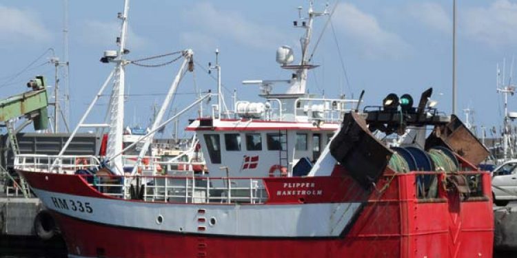 Hanstholm trawler i vanskeligheder i nat.  Arkivfoto: HM 335 Flipper fra Hanstholm - fotograf: HHansen