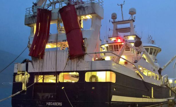 Høgaberg landede 1.500 tons makrel. foto: FS - Fiskur