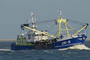 Orientering om hollandske og belgiske fiskefartøjer i Erhvervsfiskeriudvalget  Foto: Hollandsk Bomtrawler