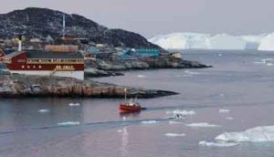 DMI kalder januar 2026 den varmeste januar nogensinde målt på Grønlands vestkyst. Rekorden understreger, at Arktis opvarmes markant hurtigere end resten af kloden foto: Ilulissat - Vestgrønland