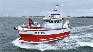 Dansk Værft leverer krabbebåd til Grønland foto: Vestværftet