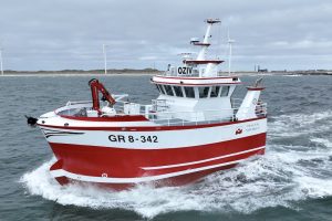 Dansk Værft leverer krabbebåd til Grønland foto: Vestværftet