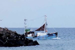 Torsdag den 1. august kl. 07.00 vil skipper Niels Wejlemann fra snurrevodskutteren KA49 »Isabella« af Havnsø, altid huske som en skæbnesvanger dag. foto: Isabella - Niels Wejlemann