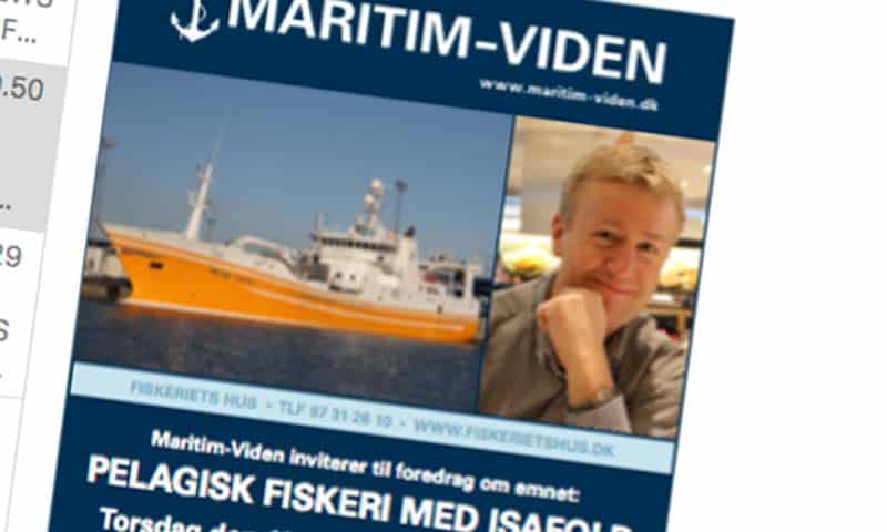 Read more about the article Foredrag om Nordatlantisk fiskeri af Mølgaard fra ISAFOLD