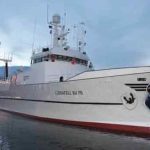 Rederiet Thor i Hósvík på Færøerne har overtaget den islandske trawler »Ljósafell«. Det ældre, men velholdte fartøj er nu på vej til Færøerne, hvor det skal indgå i rederiets flåde. Den islandske trawler »Ljósafell«, er netop blevet erstattet af et nyere fartøj i Island, skriver Fiskur.fo. foto: Reidariid