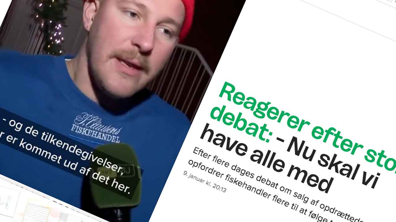 Read more about the article Jacob Clausens NEJ til opdrætsfisk breder sig nu