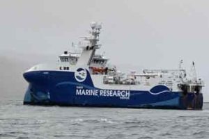 Mens de mindre trawlere melder om fornuftige fangster og god aktivitet i havne som Klaksvík og Leirvík, tegner en ny rapport fra forskningsskibet Jákup Sverri et mindre lyst billede af de biologiske forhold under overfladen. foto: Havstovan