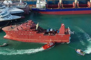 Tyrkisk værft søsætter Nordatlantisk fabrikstrawler foto: Tersan Shipyard