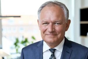 Vestjysk Banks direktør Jan Ulsø Madsen har valgt at stoppe i banken foto Vestjysk Bank