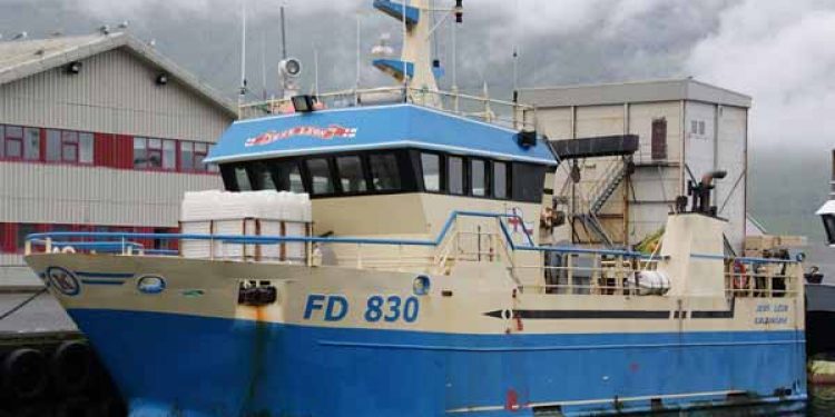 Færøerne: Der er et godt fiskeri af Atlatic Cod (torsk) for tiden - blandt andet for »Jens Leon«