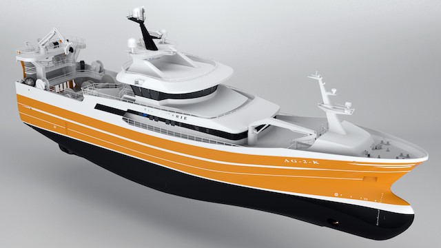 Sille Marie AS, Kristiansand og Karstensens Skibsværft, Skagen, har indgået kontrakt om design, bygning og levering af en ny 65,90 m pelagisk trawler.