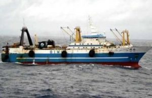 Færøsk makrelfiskeri i langsomt tempo. Det er rederiet Thor fra Hósvik