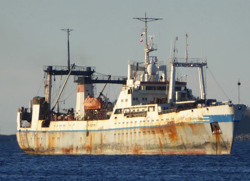 Read more about the article Fire fiskere omkommet ombord på russisk trawler