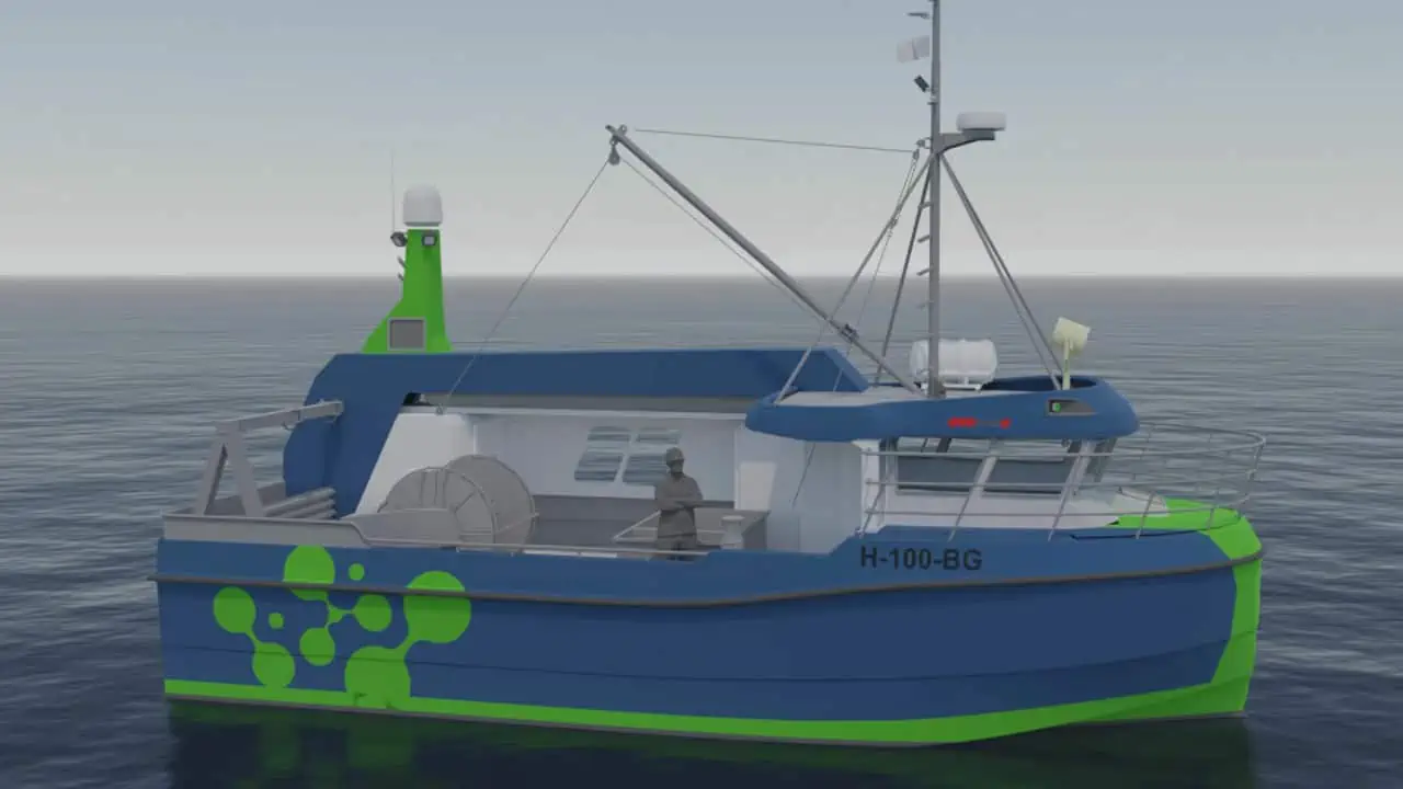 Norsk værft bygger hydrogen-elektrisk not- og snurrevodsfartøj foto: Selfa arctic AS