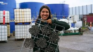 ReefCircular har udviklet kunstige rev, som skal tiltrække flere fiske- og tangarter. Det fortæller Kathryn Larsen, administrerende direktør for ReefCircular, om. foto: ReefCirkular