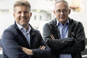 Sales Director Kenneth Axen (tv.) og Projektleder Peter Kongerslev er Scandic Pelagics repræsentanter i styregruppen for »Vild med Sild«
