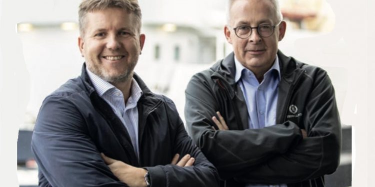 Sales Director Kenneth Axen (tv.) og Projektleder Peter Kongerslev er Scandic Pelagics repræsentanter i styregruppen for »Vild med Sild«