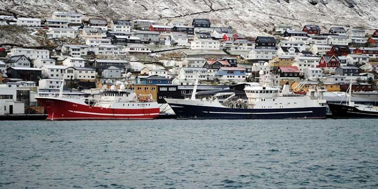 Værdien af færøsk fiskeeksport fordoblet. Foto EJ