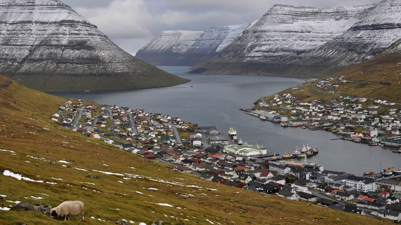 Read more about the article Færøerne: Den næststørste by og vigtigste fiskerihavn har flittige besøg af partrawlerne
