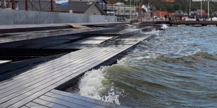 Ny Østhavn i Lemvig indvies Foto: indvielse af den klimasikrede Havn i Lemvig