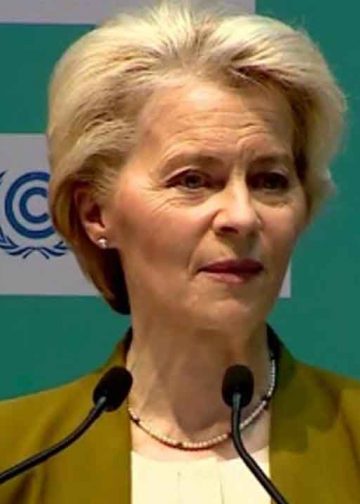 EU-kommissionsformand Ursula von der Leyen har præsenteret sit forslag til det nye kommissærhold. foto: EU - Youtube snapshot