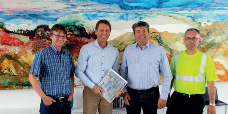 Skagen virksomhed investerer i nyt kogeri til 70 millioner.  Foto: Fra venstre Birgir Finnbogason og torben Preisz