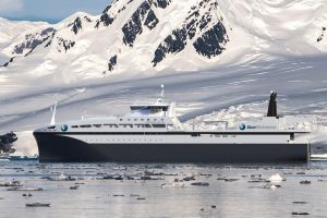 Norske Rapp Marine leverer elektriske spil til krill-fiskeriet  Foto: Aker BioMarines nye krill-fartøj - vard
