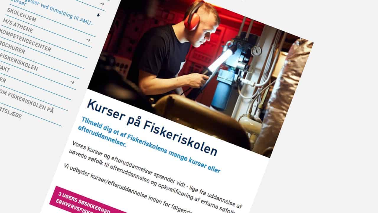 Read more about the article Fiskeriskolen udbyder certifikatuddannelse  online