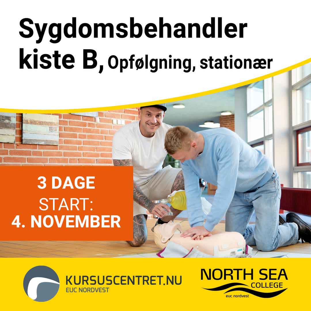 Read more about the article Opdater dit B-certifikat: Sygdomsbehandlerkursus for erhvervsfiskere