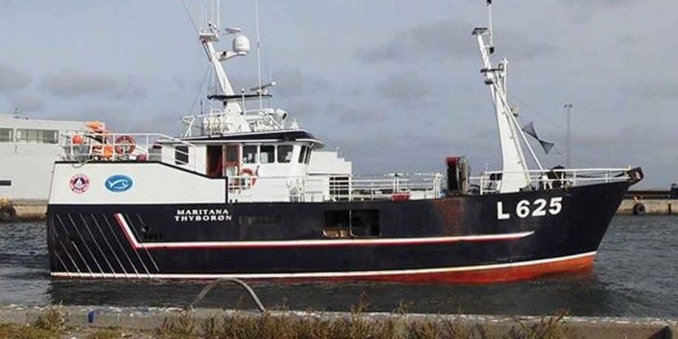 Fiskeriet efter torsk i Nordsøen er i øjeblikket ekstraordinært godt – og det har givet en garnbåd fra Vestkysten en historisk stor gevinst. L 625 »Maritana« har netop landet 14 tons torsk, hvilket resulterede i en udbetaling på hele 831.000 kroner. privatfoto fb