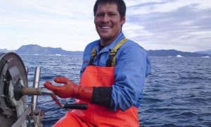 Royal Greenland udsteder nu også lån til fiskerne  Foto:Fisker i Uummannaq Nuka Nielsen benyttede sig sidste år