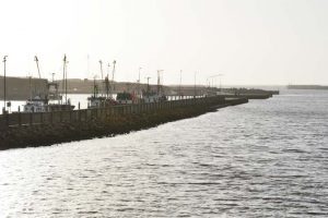 Øget coastertrafik på Hvide Sande Vesthavn og Vodbinderkajen.  Foto: Langelinje og Aarhuskajen i Hvide Sande udvides med brokaj på 120 meter - FiskerForum