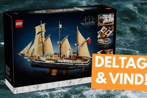 Vind et Lego modelskib i søfartsstyrelsens konkurrence