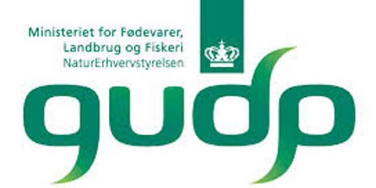 Grønne fødevareprojekter modtager 97 mio. kroner i støtte.  Logo: GUDP - Udviklings- og Demonstrationsprogram - FVM