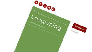 SVM-regeringes forslag til lovgivningen i den kommende Folketingssamling