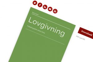 SVM-regeringes forslag til lovgivningen i den kommende Folketingssamling